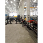 Steel Construction CNC C Channel Steel Beam Punching Marking Shearing Production Line