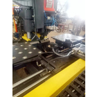 Steel Plate CNC Hole Punching Machine Automatic CNC Turret Punching Machine For Steel Tower Servo Motor