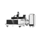China Jinan FAST Laser Cutting Machine 1000W 2000W Price/CNC Fiber Laser Cutter Sheet Metal