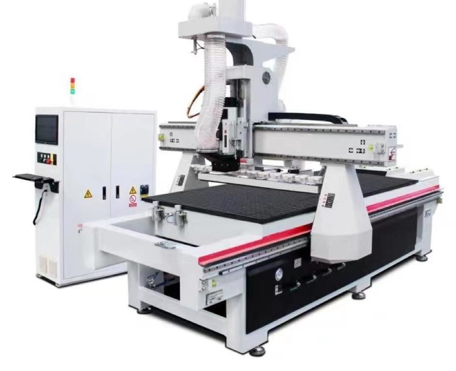Linear Auto Tool Changer ATC 1325 2040 Chinese CNC Wood Carving Cutting ...