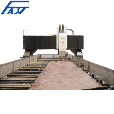 Large Size Metal Steel Sheet  CNC Gantry Drilling Machine Customized Hydraulic Clamps working Table export to Russia