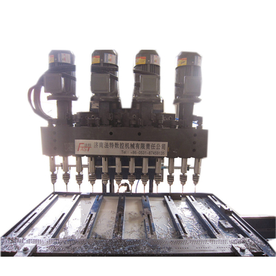 Customized Multi Spindle Drill Head CNC Drilling Machine For Stainless Steel Plate