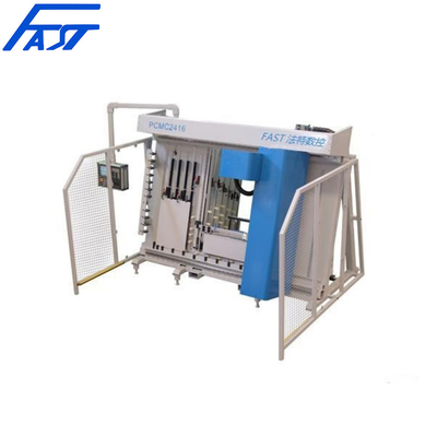 Jinan FASTCNC Electrical Cabinets Front Panel Steel Cabinet Drilling Milling Engraving Machine