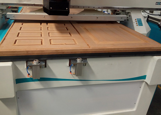 Wooden Door Design Making CNC Router Machine Three Spindles Process Center