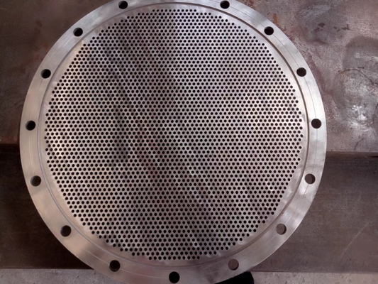 Factory Directly Produces Custom Forged 304/316L Stainless Steel Heat Exchanger Drilled Tube Sheet