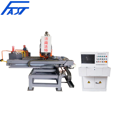 CNC Punching Machine For Steel Plates In Tower Fabrication Steel Structure Fabrication Industry