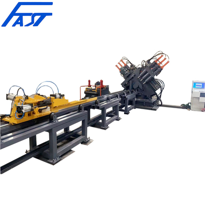 High Speed Angle Drilling Line Angle Steel Line For Communication Tower CNC Drilling Machine