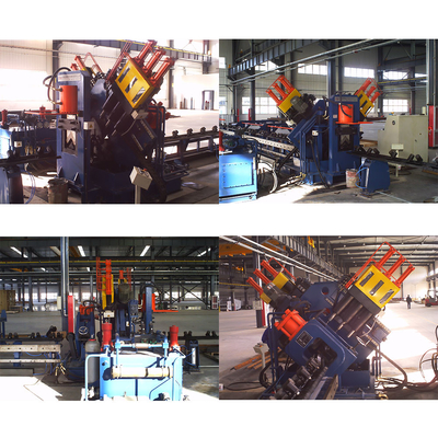 Jinan FAST CNC Angle Drilling Line With Marking 2532 For Power Transmission Tower