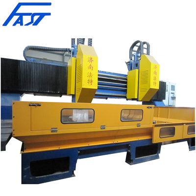 High Speed Cnc Drilling Milling Machine For Steel Plates And Heat Exchanger