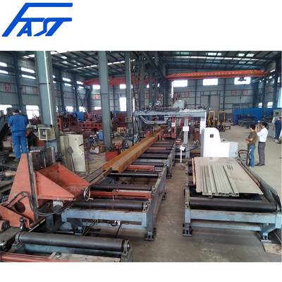 1200 FASTCNC Steel Structure H Beam High Speed CNC Channel Steel Drilling Machine